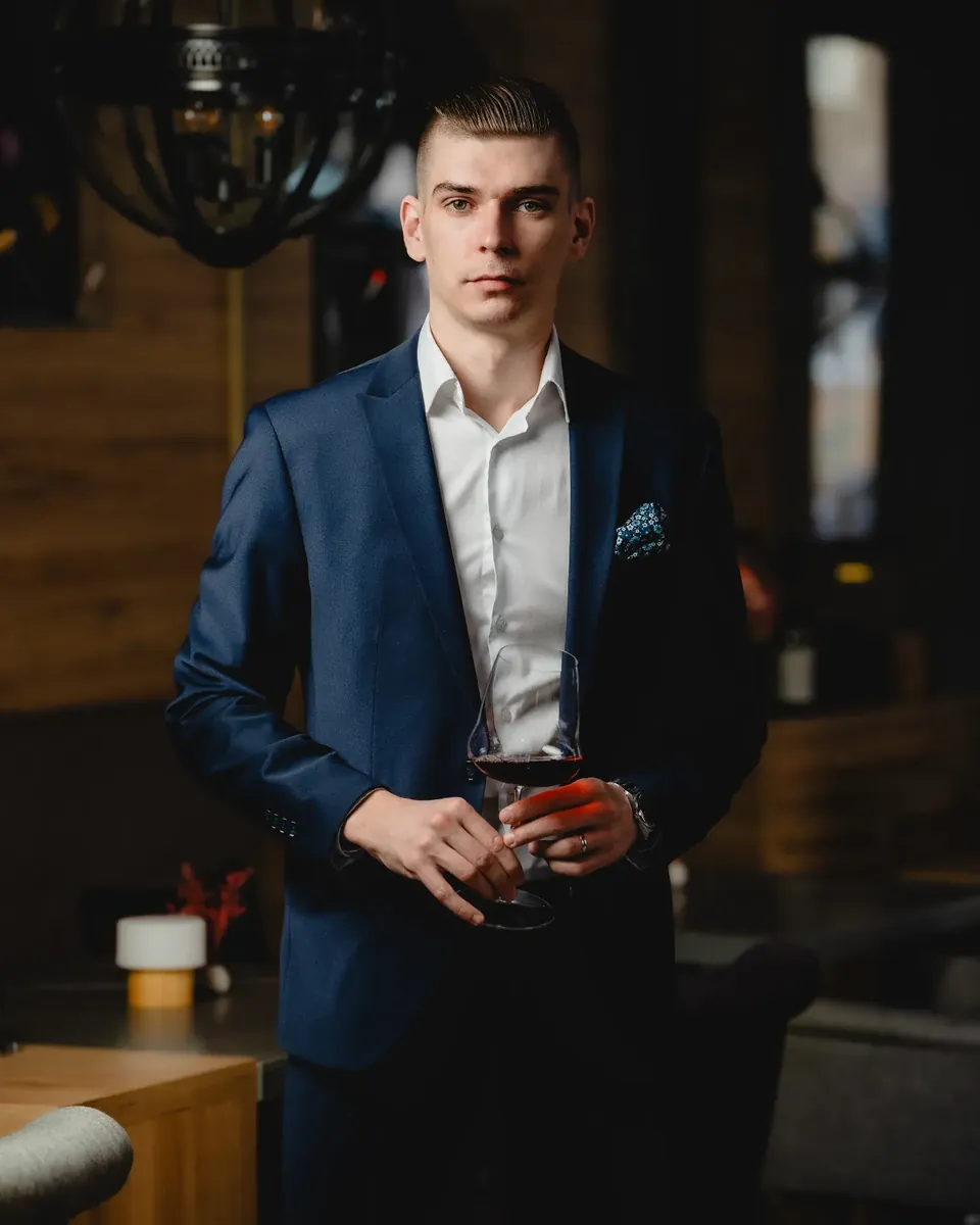 Kristijan Harjač, sommelier
